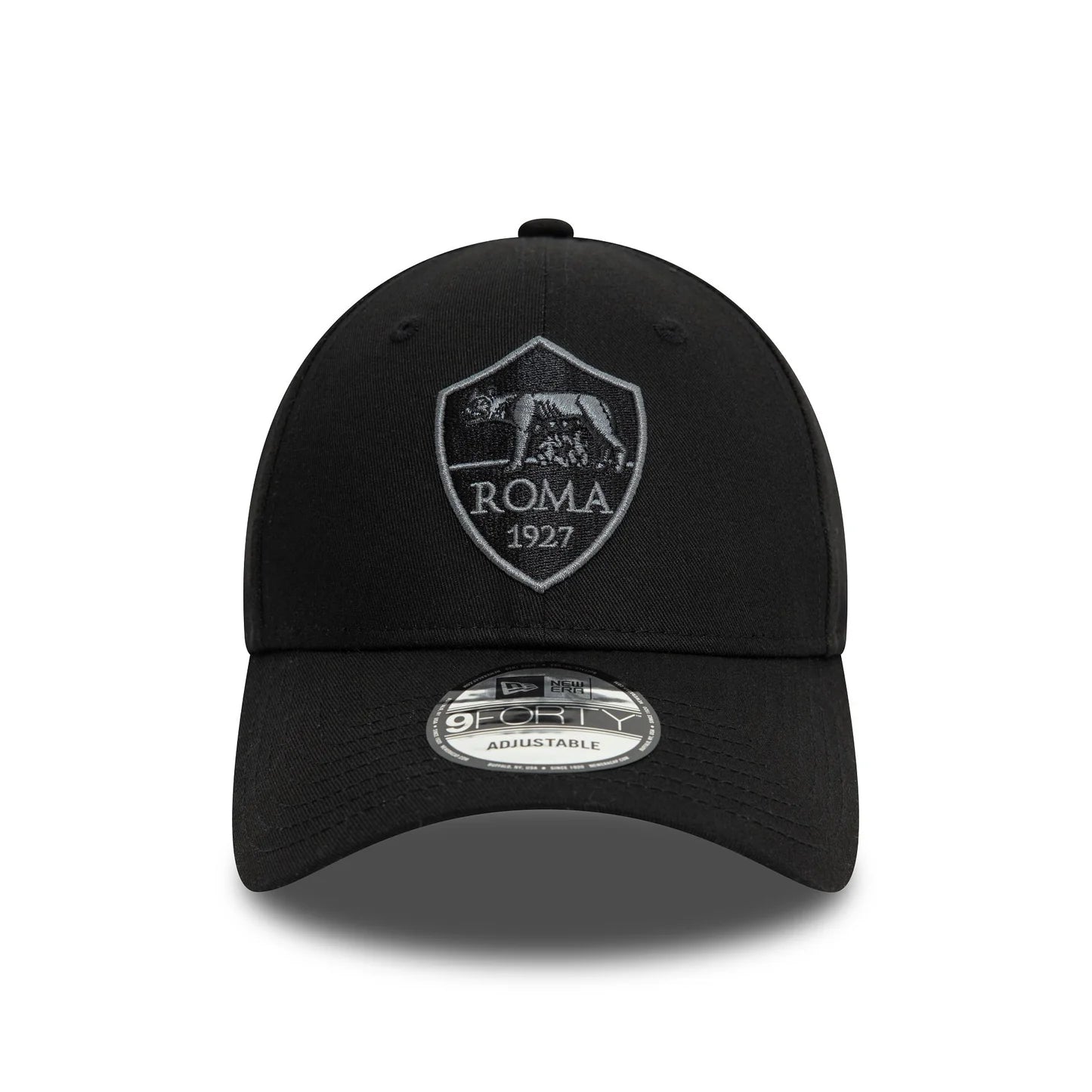 New Era Cappellino Regolabile AS Roma Core Black 9FORTY