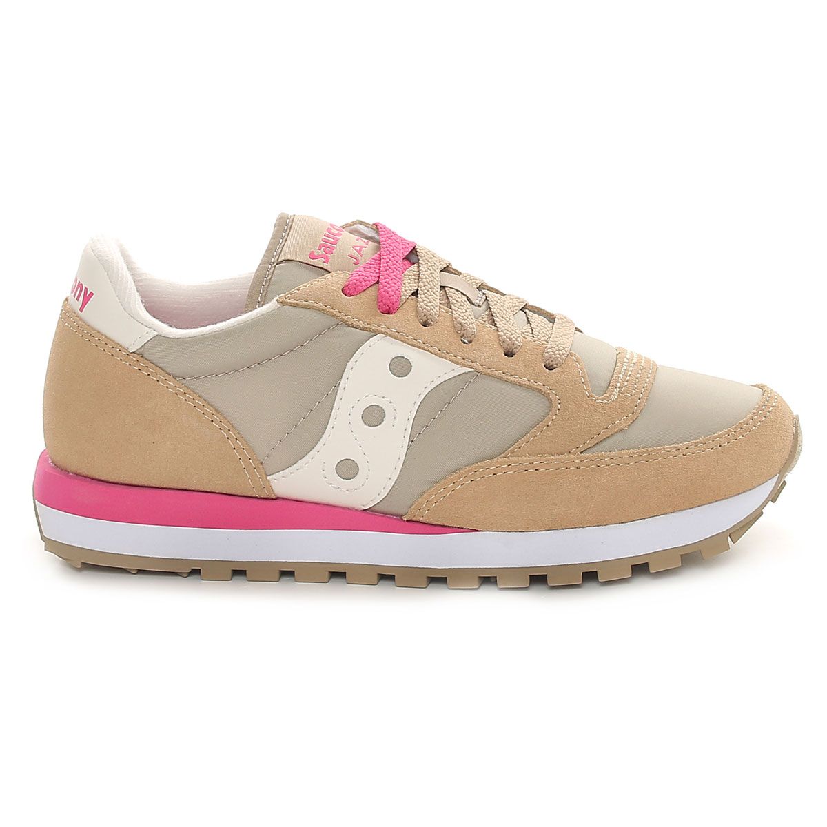 SAUCONY JAZZ ORIGINAL DONNA GREEN PINK